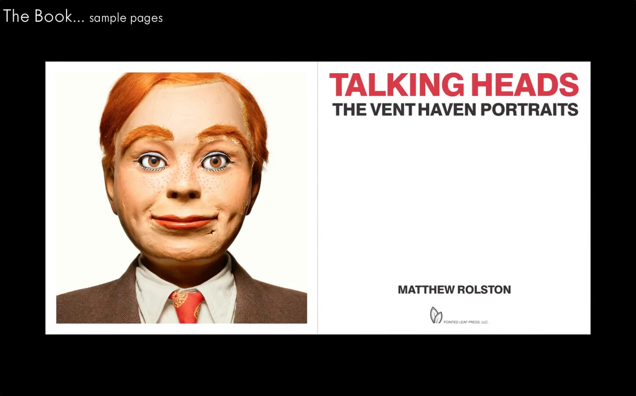 Matthew Rolston | Talking Heads [OFFICIAL WEBSITE] | Book Preview